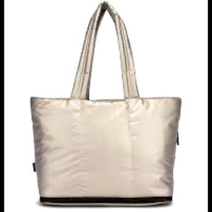 brand New Calpak Luka Expandable Laptop Tote in Gunmetal